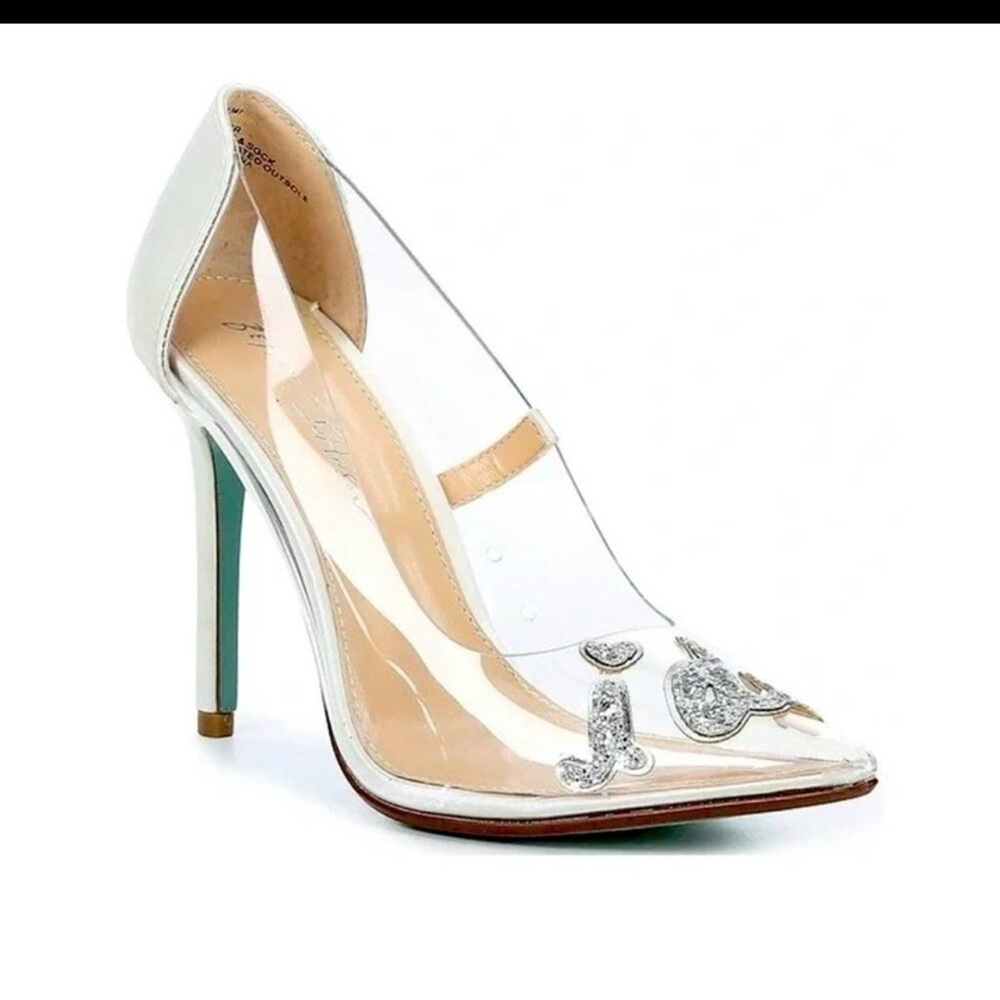 NWT Betsey Johnson Demi "I Do" White Bridal Wedding
Engagement Party Pumps